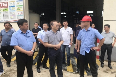 2020年8月5日，時(shí)任國家水利部全國節(jié)約用水辦公室副主任熊中才蒞臨景興紙業(yè)調(diào)研企業(yè)用水節(jié)水工作